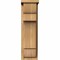 Ekena Millwork New Brighton Smooth Corbel w/Backplate, Western Red Cedar, 7 1/2"W x 10"D x 26"H COR08X10X26NEB01SWR - alternate 4